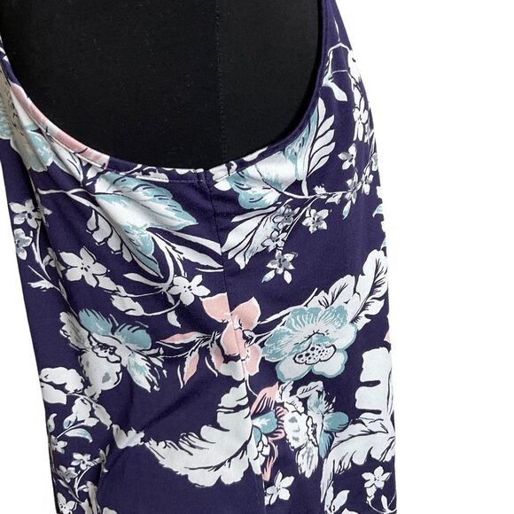 LINEA Donatella Racerback Floral Print Blouse Size M - Picture 11 of 15